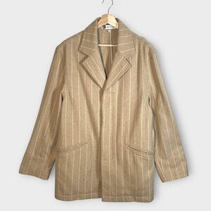 Bachrach 100% Pure Wool Jacket Overcoat Men's XL Made in Italy Eclectic Grandpa